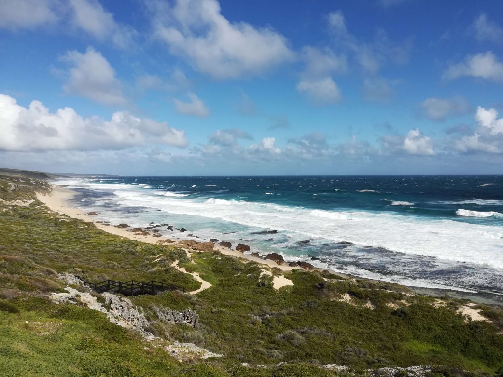 surfing Margaret River