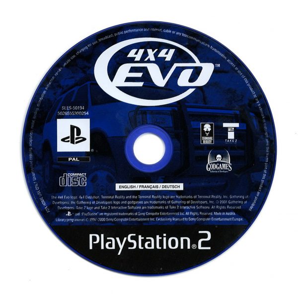 PlayStation 2 | Gebruikt | 4X4 Evolution (losse disc)