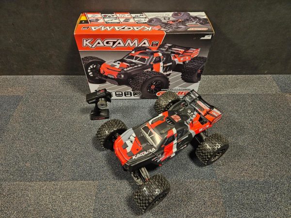 Tweedehands Kagama brushless Truggy RTR - Rood.