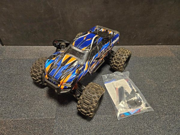 Tweedehands Traxxas X-Maxx 8S - Blauw/Oranje.