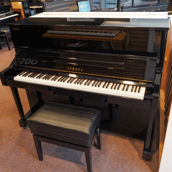 Tweedehands piano's | Yamaha YM11SZ PE messing silent piano 6117682-1080