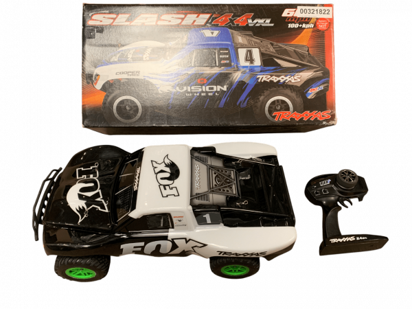 Tweedehands Traxxas Slash 4x4 VXL - Met HD Kit - Top staat!.