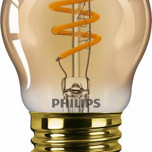 LED Verlichting | Philips MasterValue E27 LED Kogellamp 2.6-15W Goud Extra Warm Wit