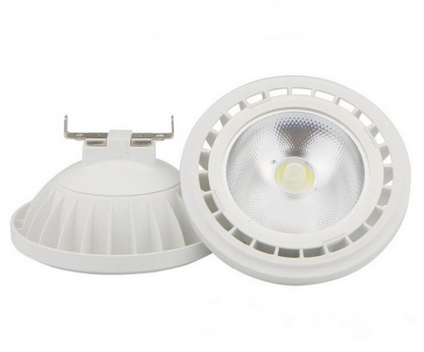 LED Verlichting | AR111 / G53 LED Spot COB 15W 12V 38D Warm Wit Dimbaar