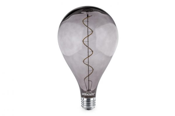 LED Verlichting | E27 LED Filament XL A165 Smoke Lamp 6W Warm Wit Dimbaar