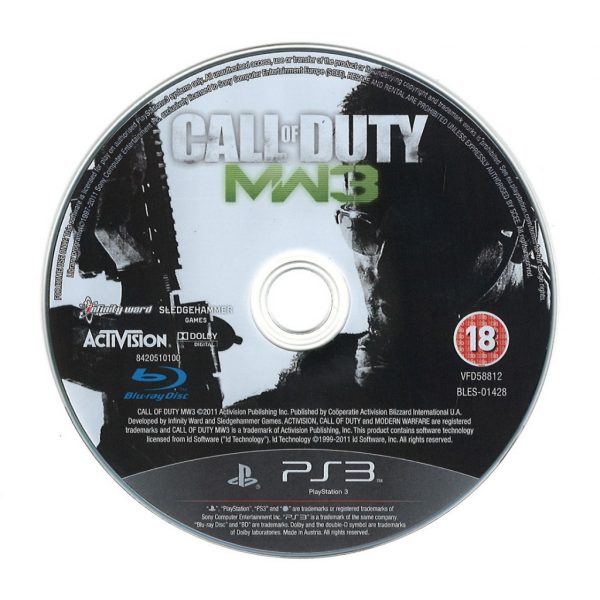 PlayStation 3 | Gebruikt | Call of Duty Modern Warfare 3 (losse disc)