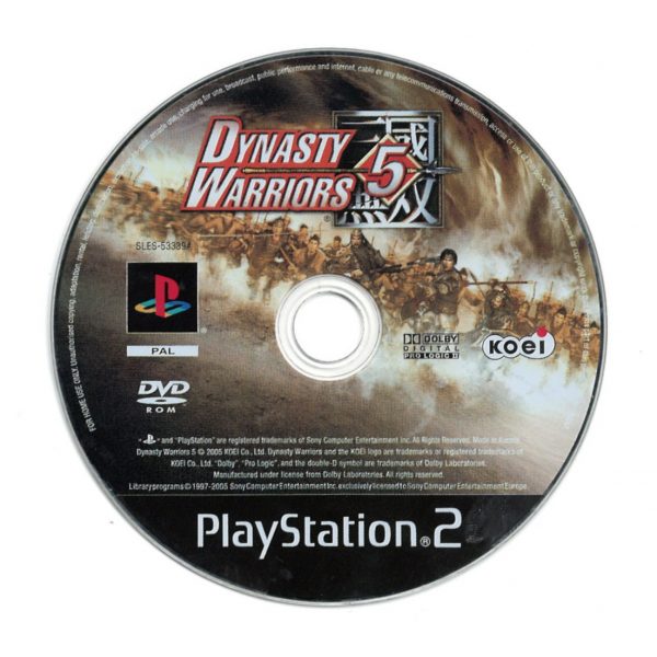 PlayStation 2 | Gebruikt | Dynasty Warriors 5 (losse disc)