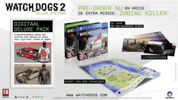 PlayStation 4 | Gebruikt | Watch Dogs 2 Deluxe Edition