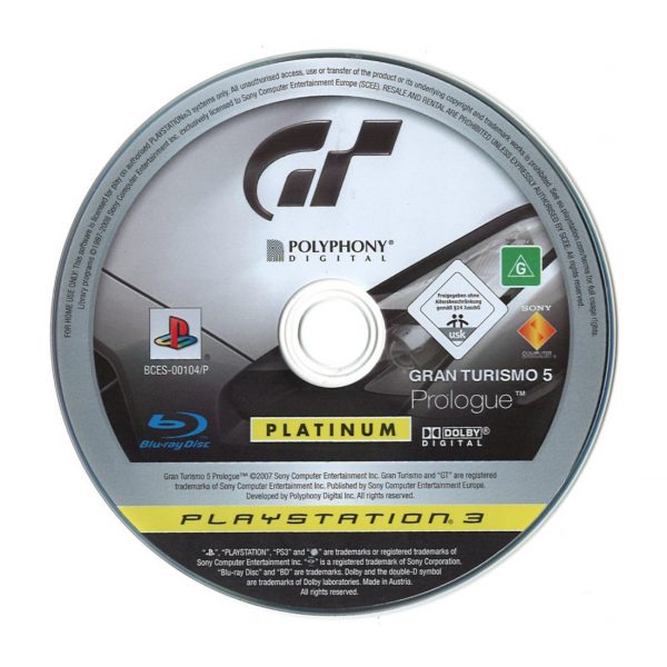 PlayStation 3 | Gebruikt | Gran Turismo 5 Prologue (platinum)(losse disc)