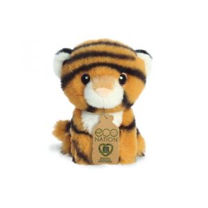 Knuffels | Pluchen Knuffel - Mini - Tijger - 13 cm | Duurzaam