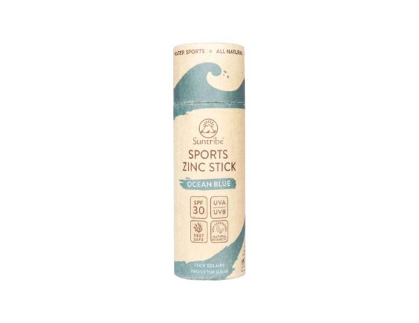 Zonbescherming | Zonnebrandstick - Zinc - Sport - SPF 30 - Ocean Blue | Duurzaam