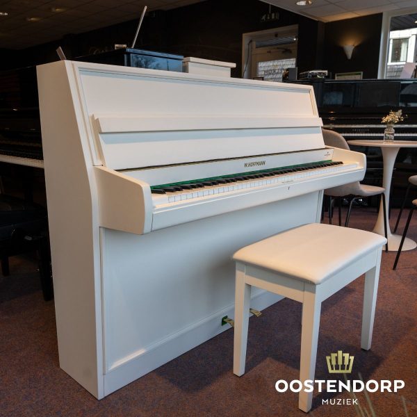 Tweedehands piano's | W. Hoffmann 110 WH messing piano 74195-4254