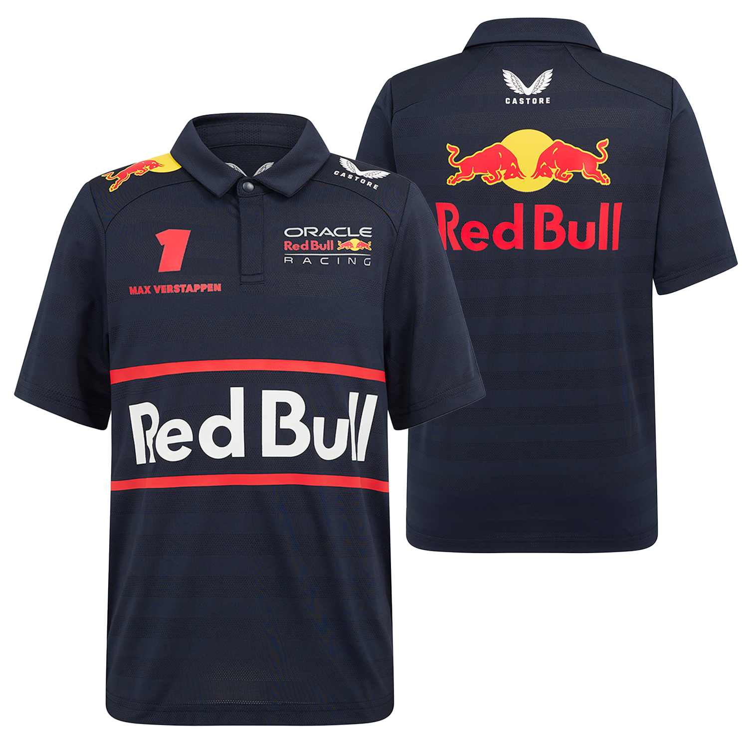 Red Bull Racing teamline | Max Verstappen Polo - 152-158 - Kids - Driver Polo 2025 - Red Bull Racing