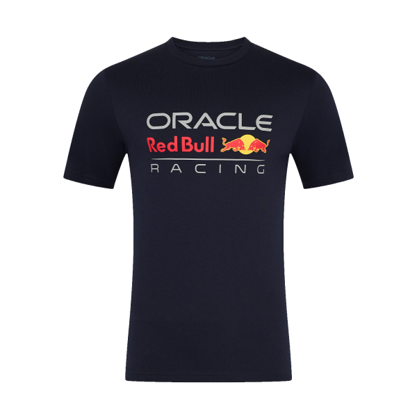 Red Bull Racing fanwear | Red Bull Racing T-shirt - L - Large Front Logo T-shirt - Night Sky - Max Verstappen