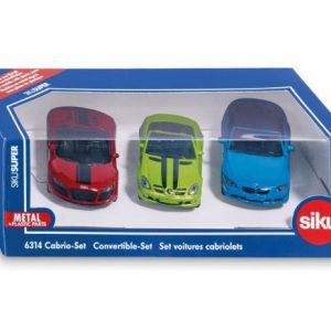 Speelgoedauto | 6314 Siku 3 delige cabrio set