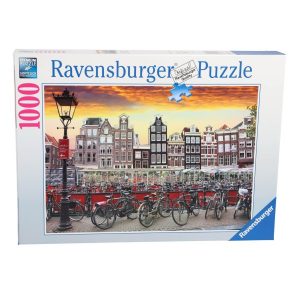 Ravensburger | Ravensburger Puzzel Amsterdam Fietsenstalling 1000 Stukjes