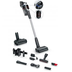 Huishoudelijk | Bosch BXS931WQC Unlimited 9 Steelstofzuiger zonder zak Wit