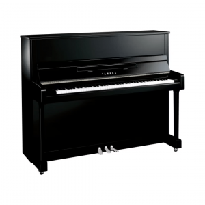 Silent piano's | Yamaha B3E SC3 PEC chroom silent piano (zwart hoogglans)