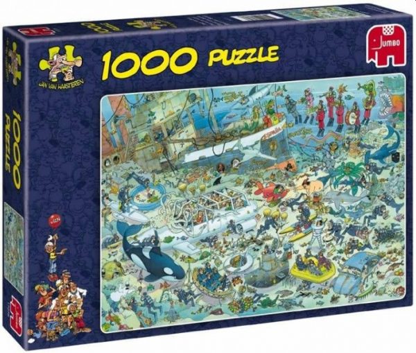 Jumbo | Jumbo Puzzel Jan van Haasteren Onderwater (1000)