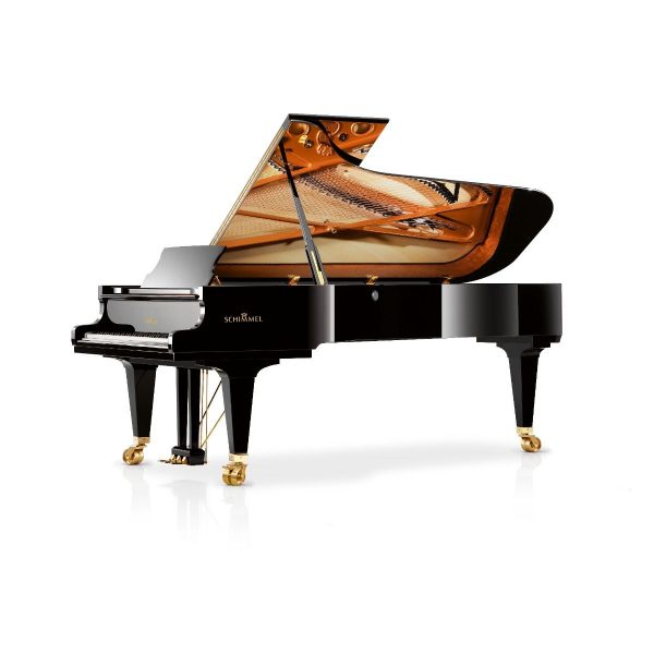Nieuwe vleugels | Schimmel Konzert K280 T SP messing vleugel
