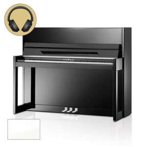 Silent piano's | Schimmel Classic C116 MC Twintone WP chroom silent piano