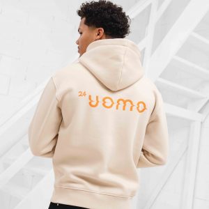 hoodie | Mirror Hoodie Beige