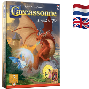 Carcassonne: Draak & Fee Uitbreiding 3 - Bordspel