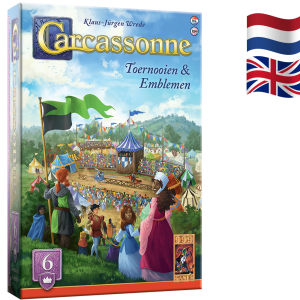 Carcassonne: Toernooien & Emblemen Uitbreiding 6 - Bordspel