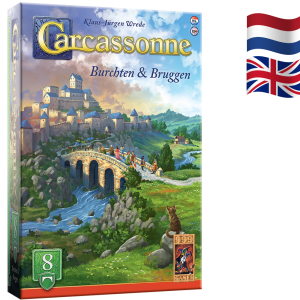 Carcassonne: Burchten & Bruggen Uitbreiding 8 - Bordspel