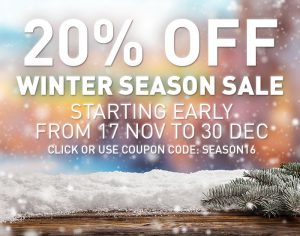 WinNc season sale - 20% off