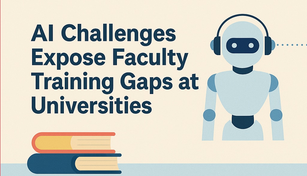 AI Challenges Expose Faculty Training Gaps at Universities