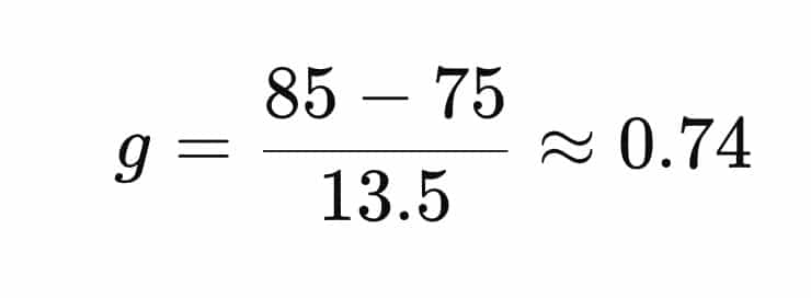 Study on How ChatGPT Boosts Student Learning in Schools Under Fire 2 Hedge's g - Why These Effect Sizes Lack Reliability