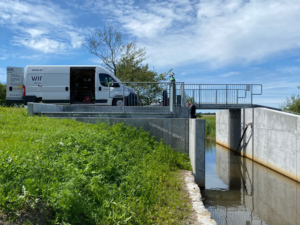 Sluseport i Skelbækken, Ringkøbing