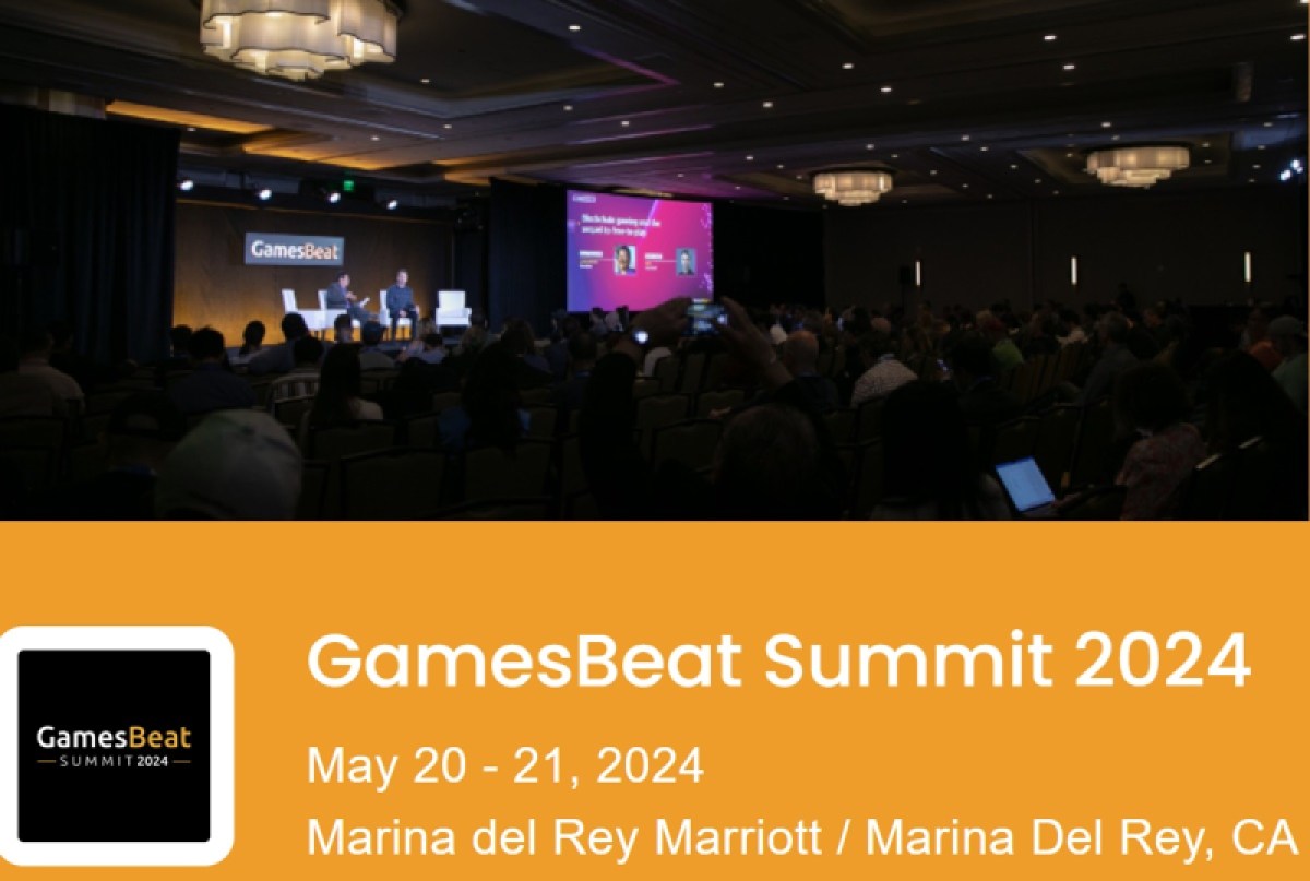 GamesBeat Summit 2024 is May 20-21.