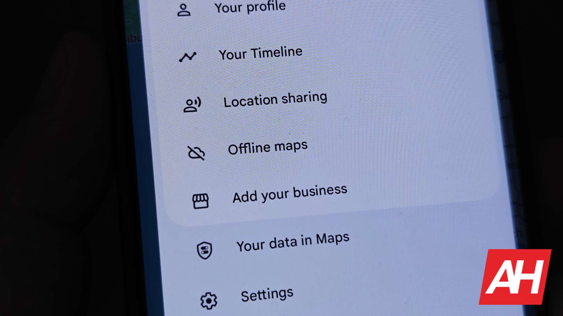 AH Google Maps 2024 offline option