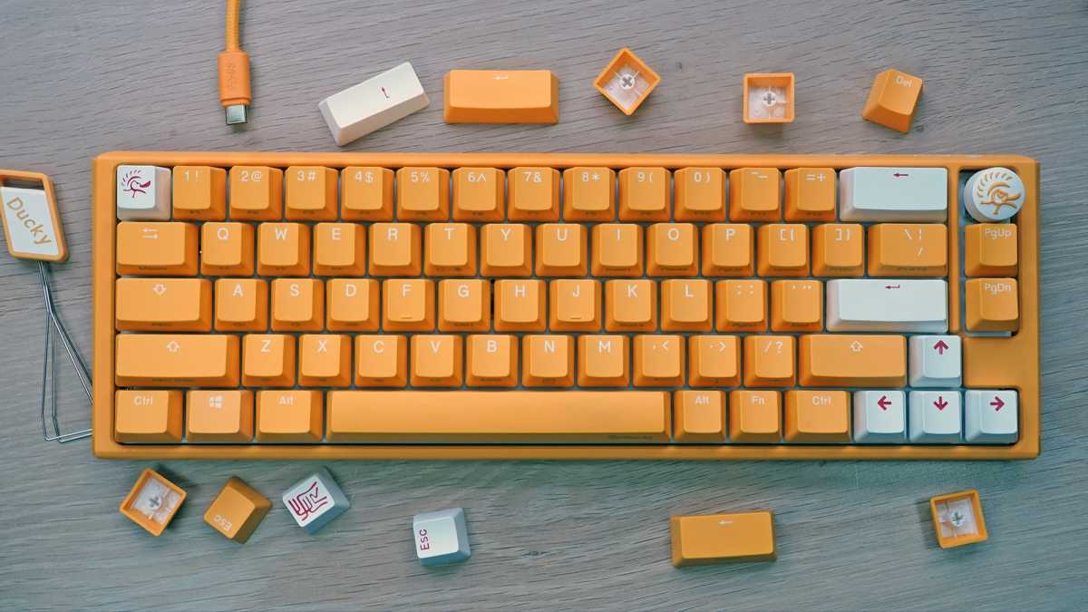 Ducky keyboard alternate keycaps 