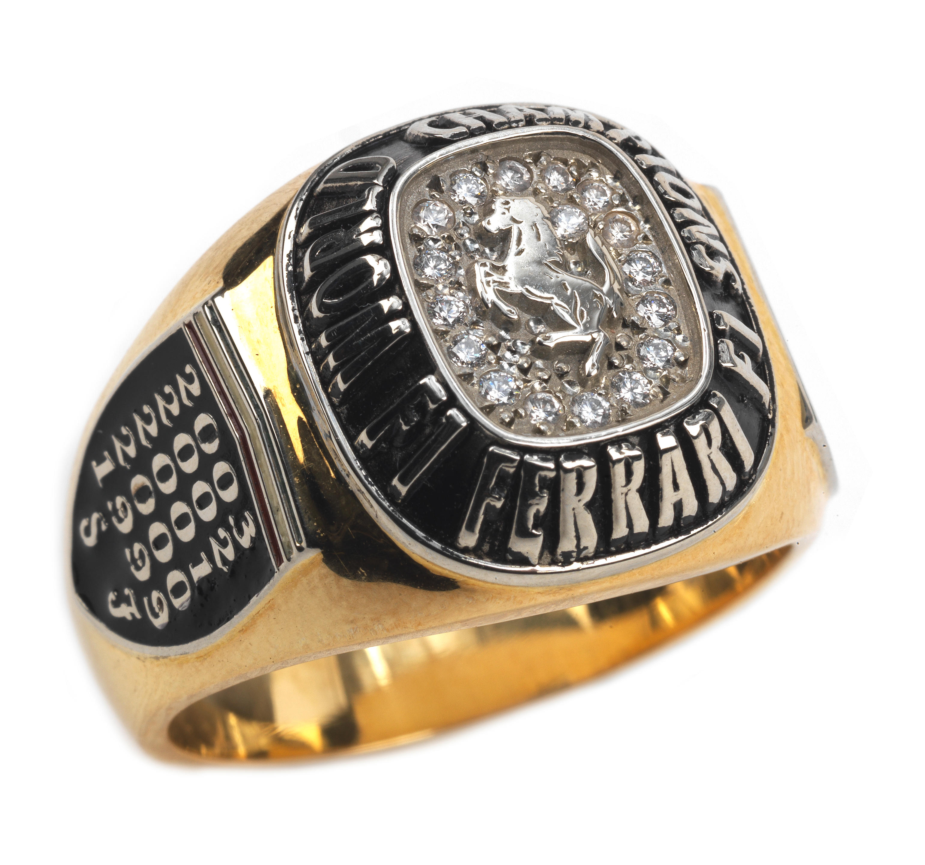 One of the rings commissioned by the German legend to members of his team at the end of the 2003 season is going on sale