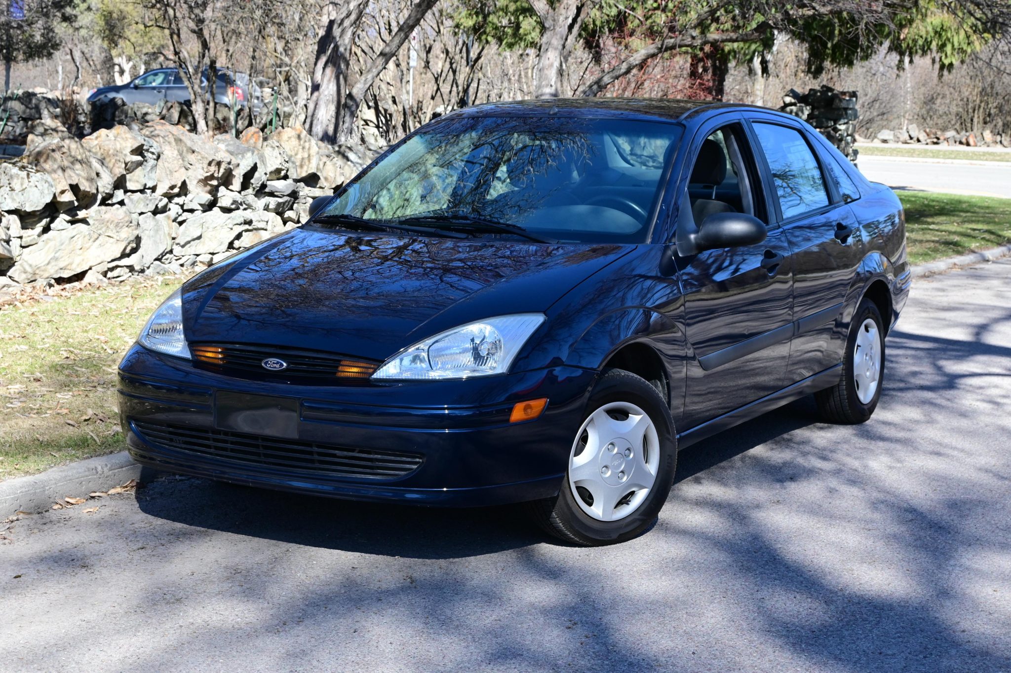A 2002 Ford Focus LX is on offer at an auction