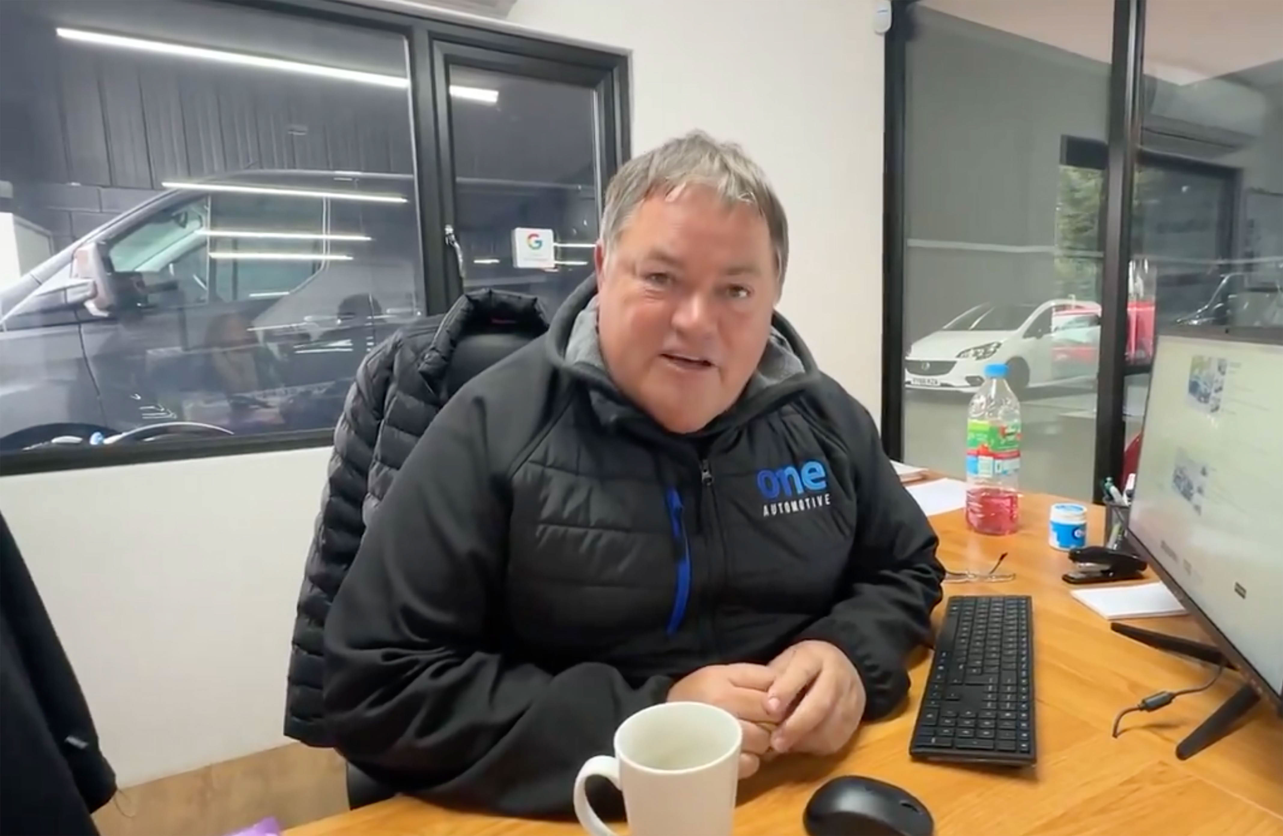 Wheeler Dealers' Mike Brewer took to social media to share his experience