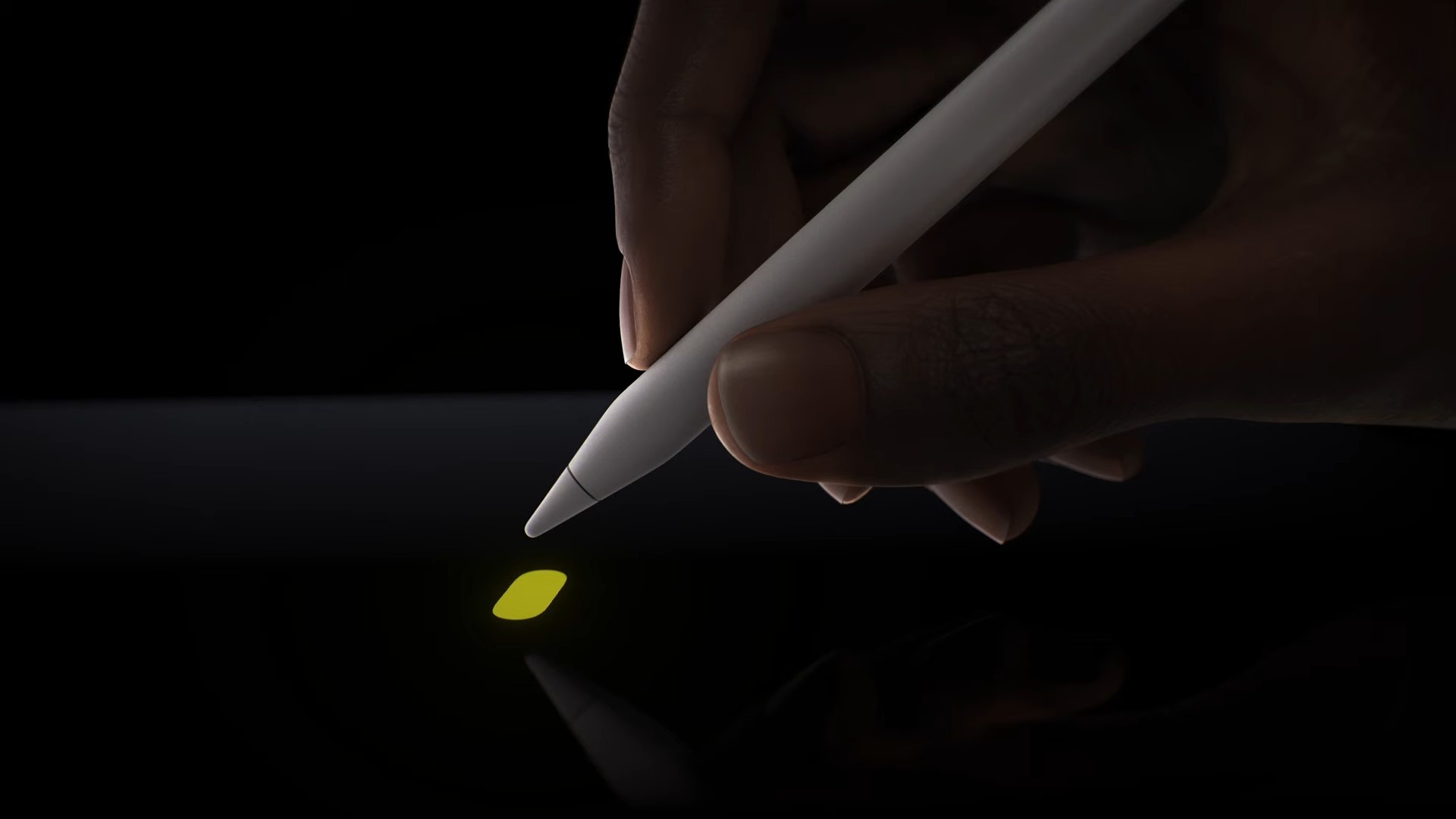 The Apple Pencil Pro during Apple's May 7 stream.