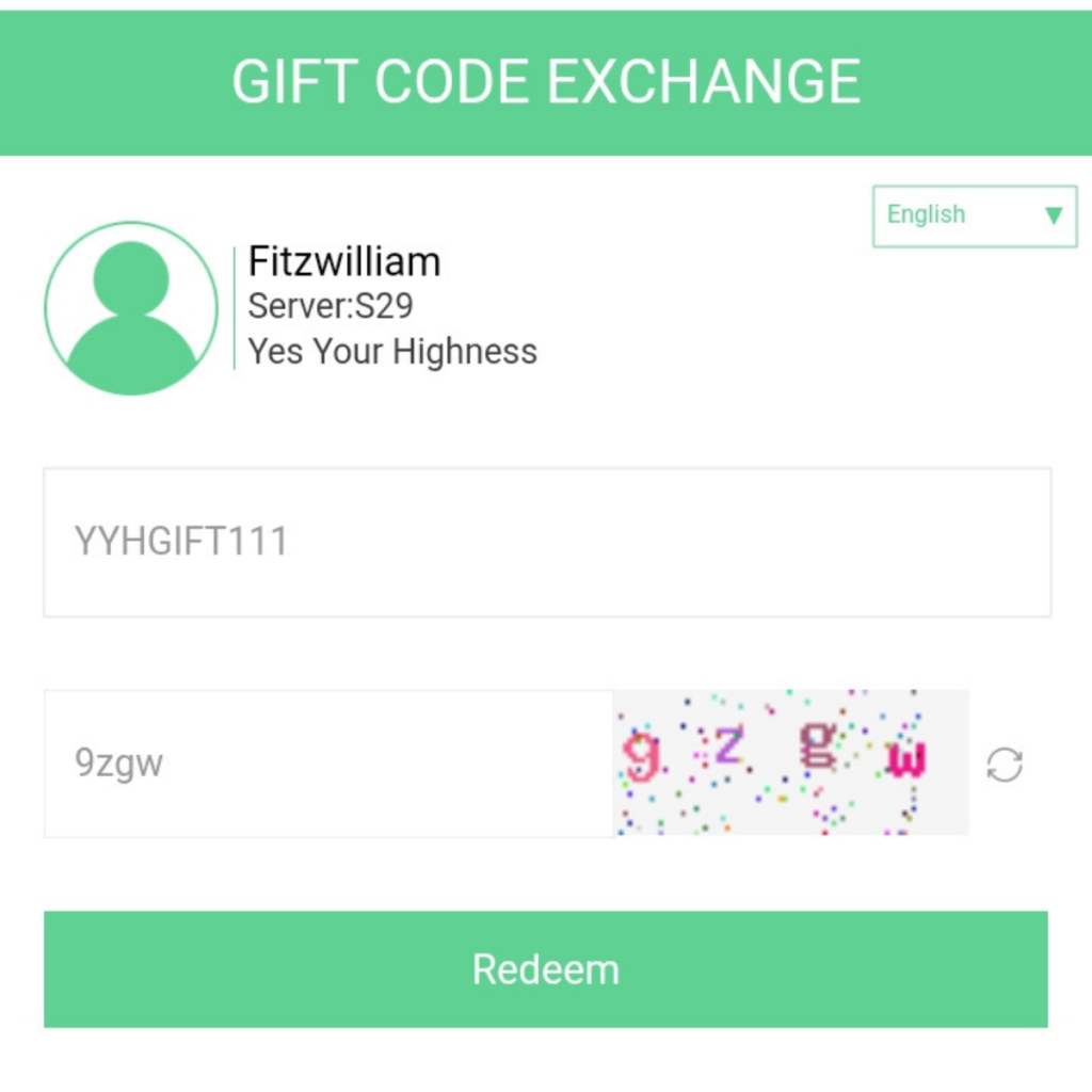 Gift Code Exchange