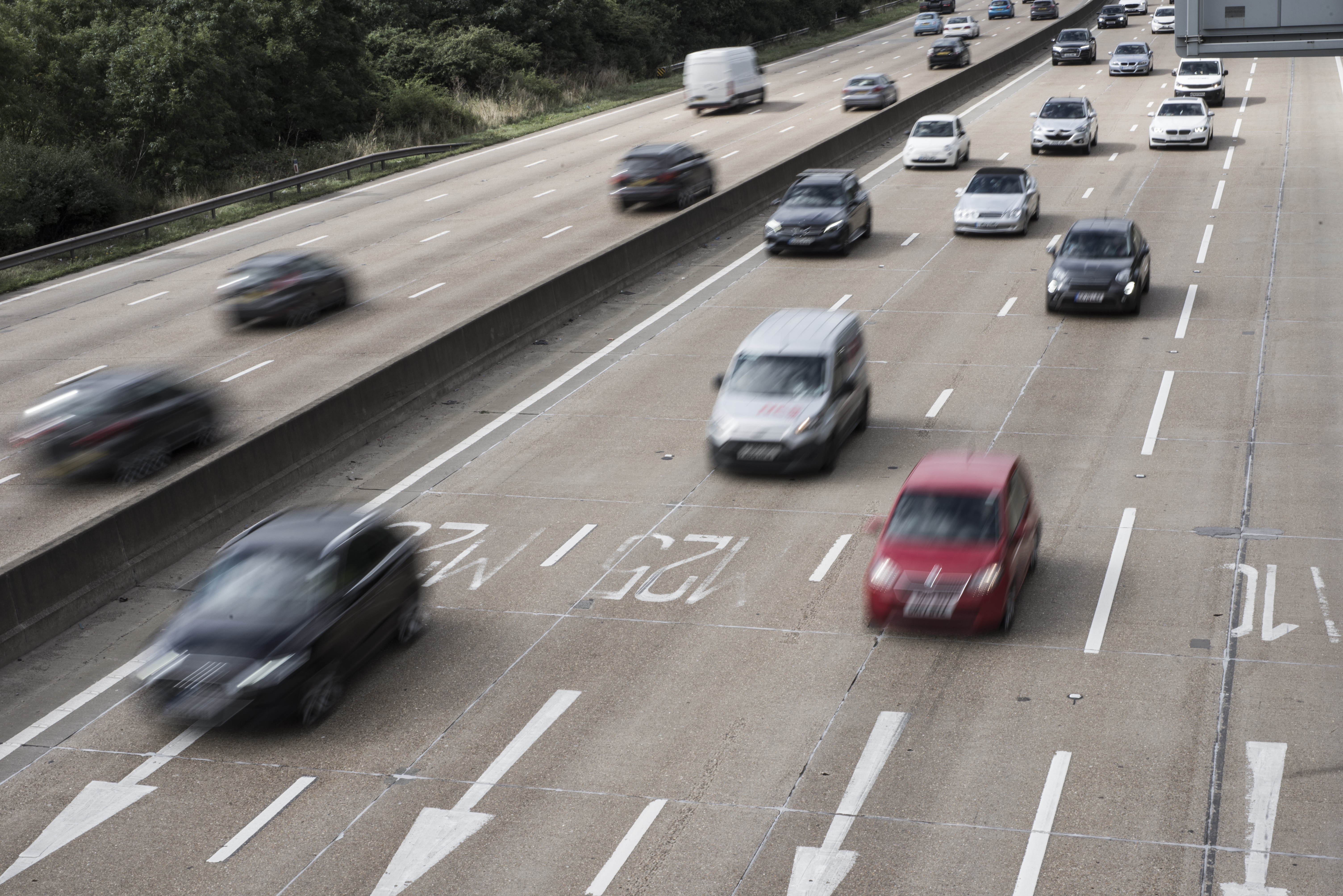 The busy M25 motorway is due to close for planned engineering works over the weekend