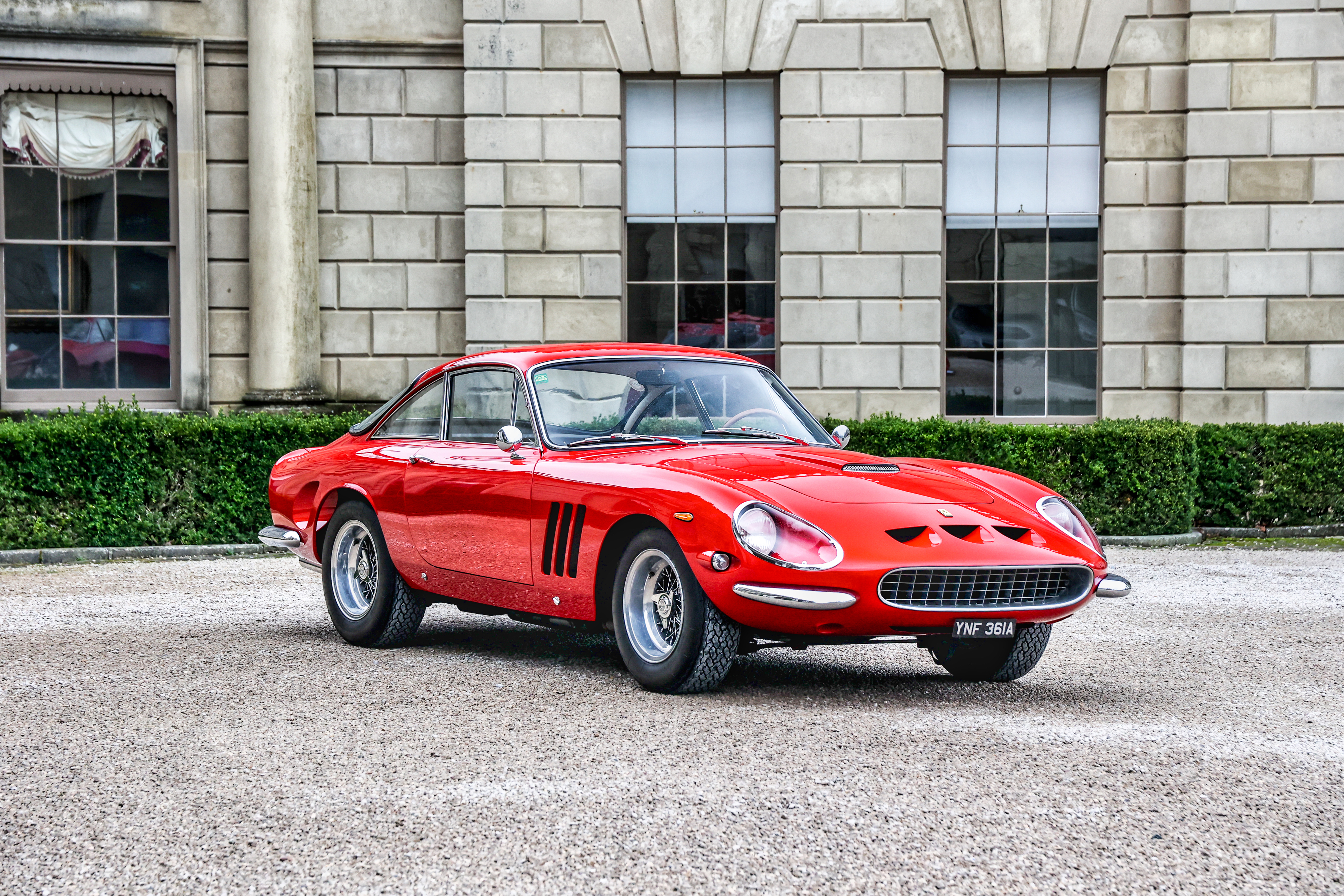 A 1963 Ferrari has gone up for auction for £1.5 million