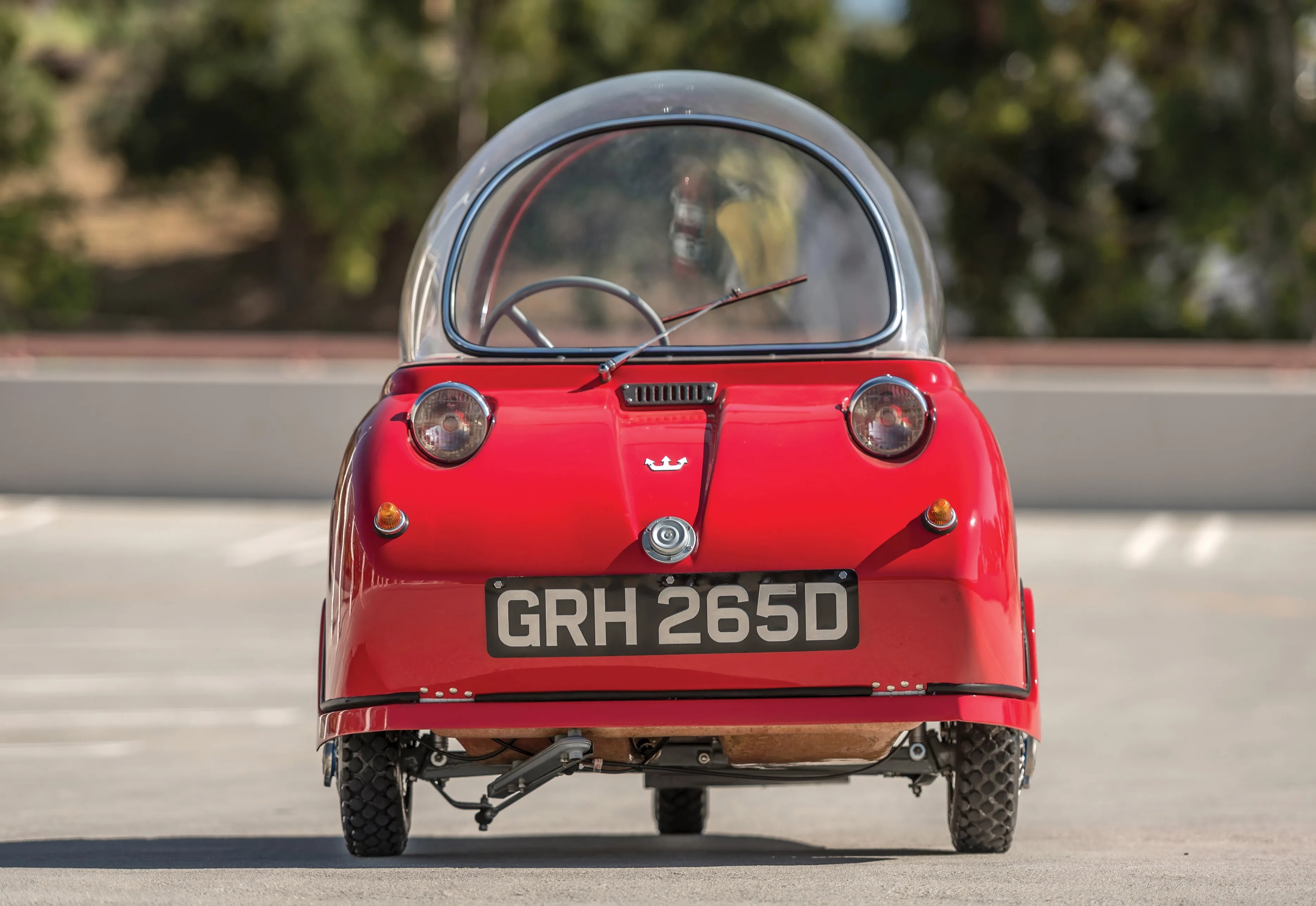 This is the world's smallest car built for two people to sit together 'occasionally'