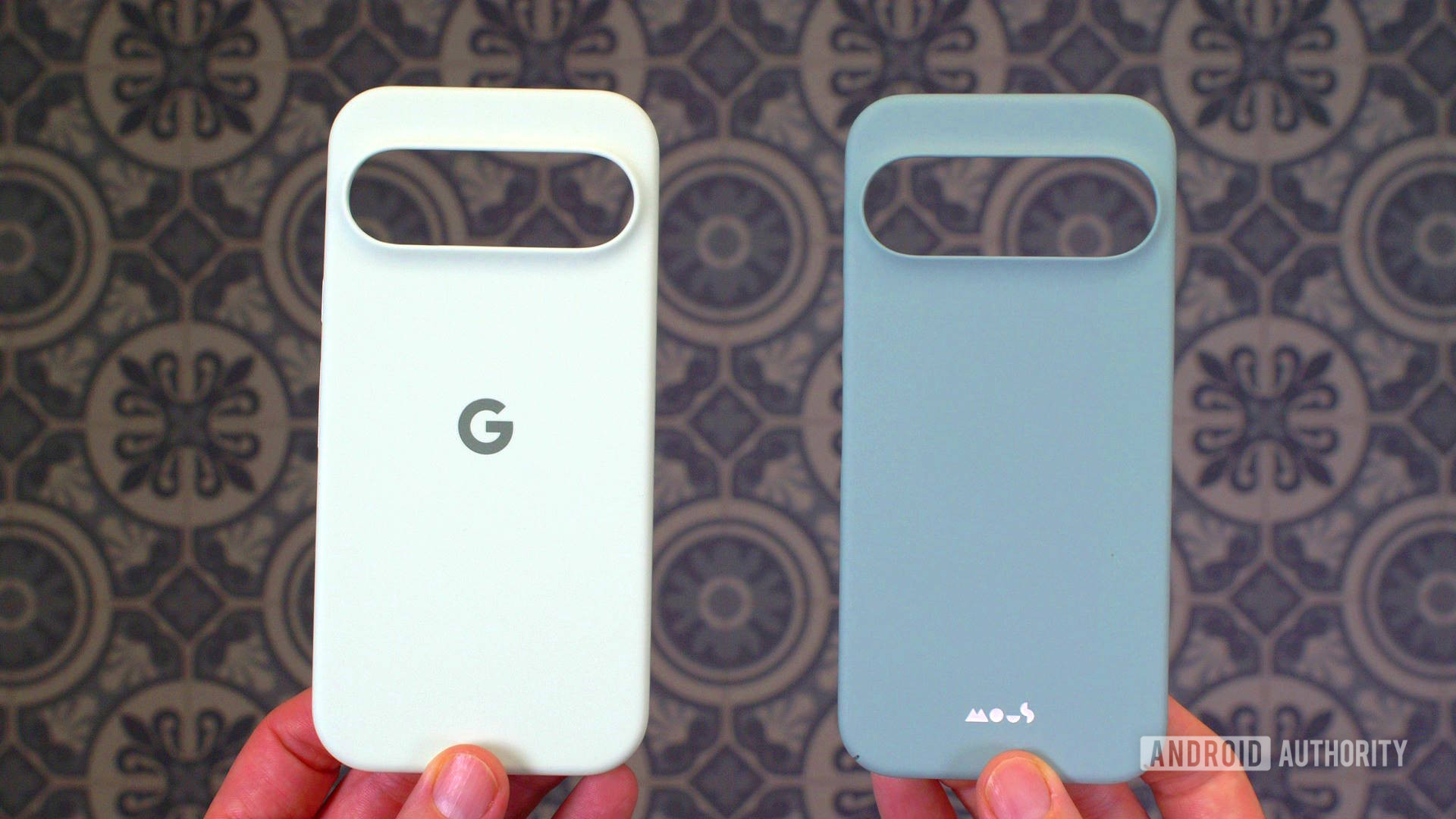 Official google Pixel 9 case vs Mous Super Thin