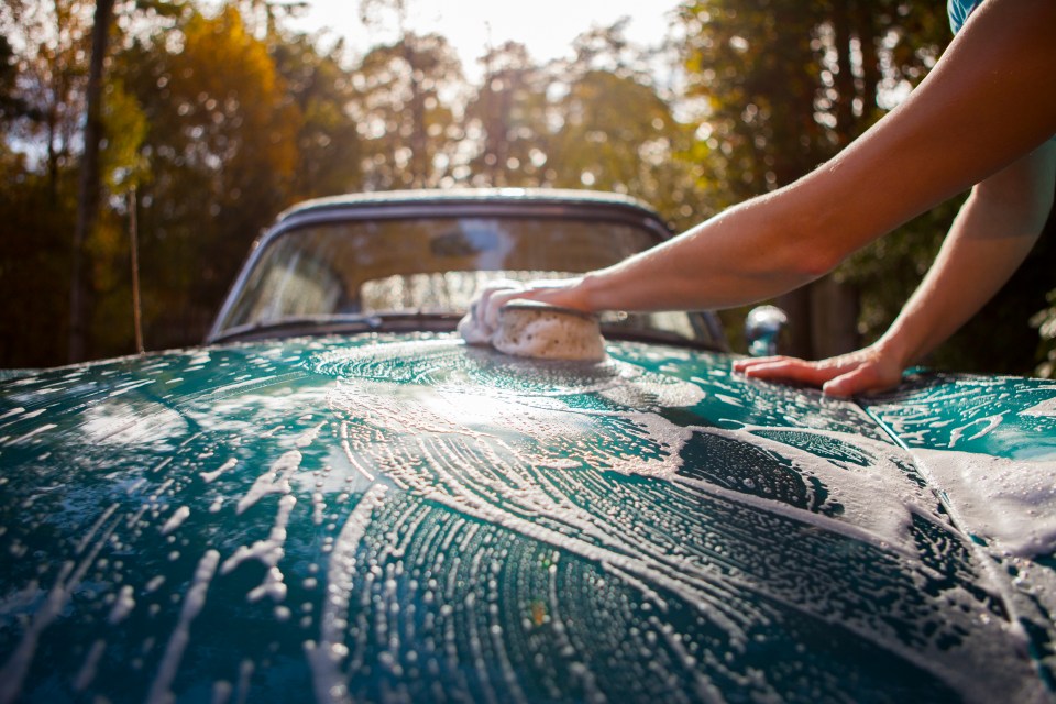 Waxing your car keeps its paint supple and so won't crack (stock image)