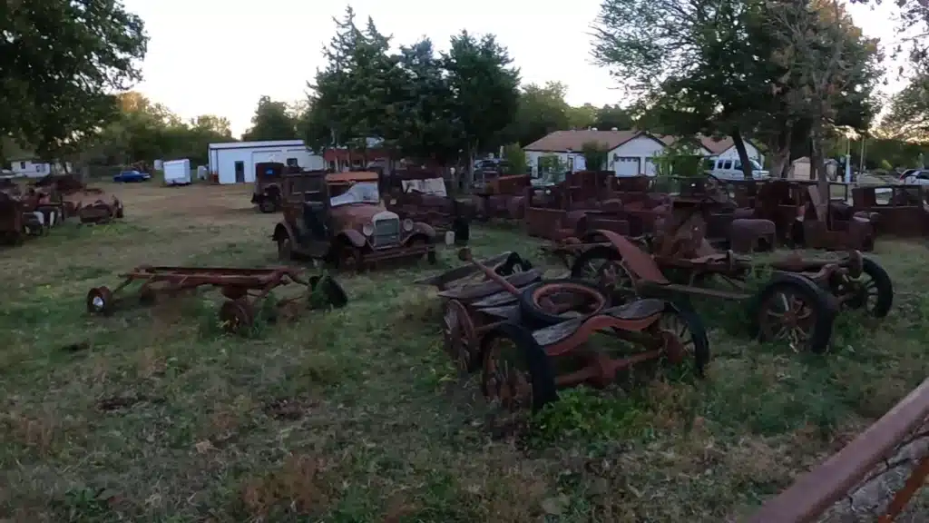 Unknown owner of Ford T junkyard