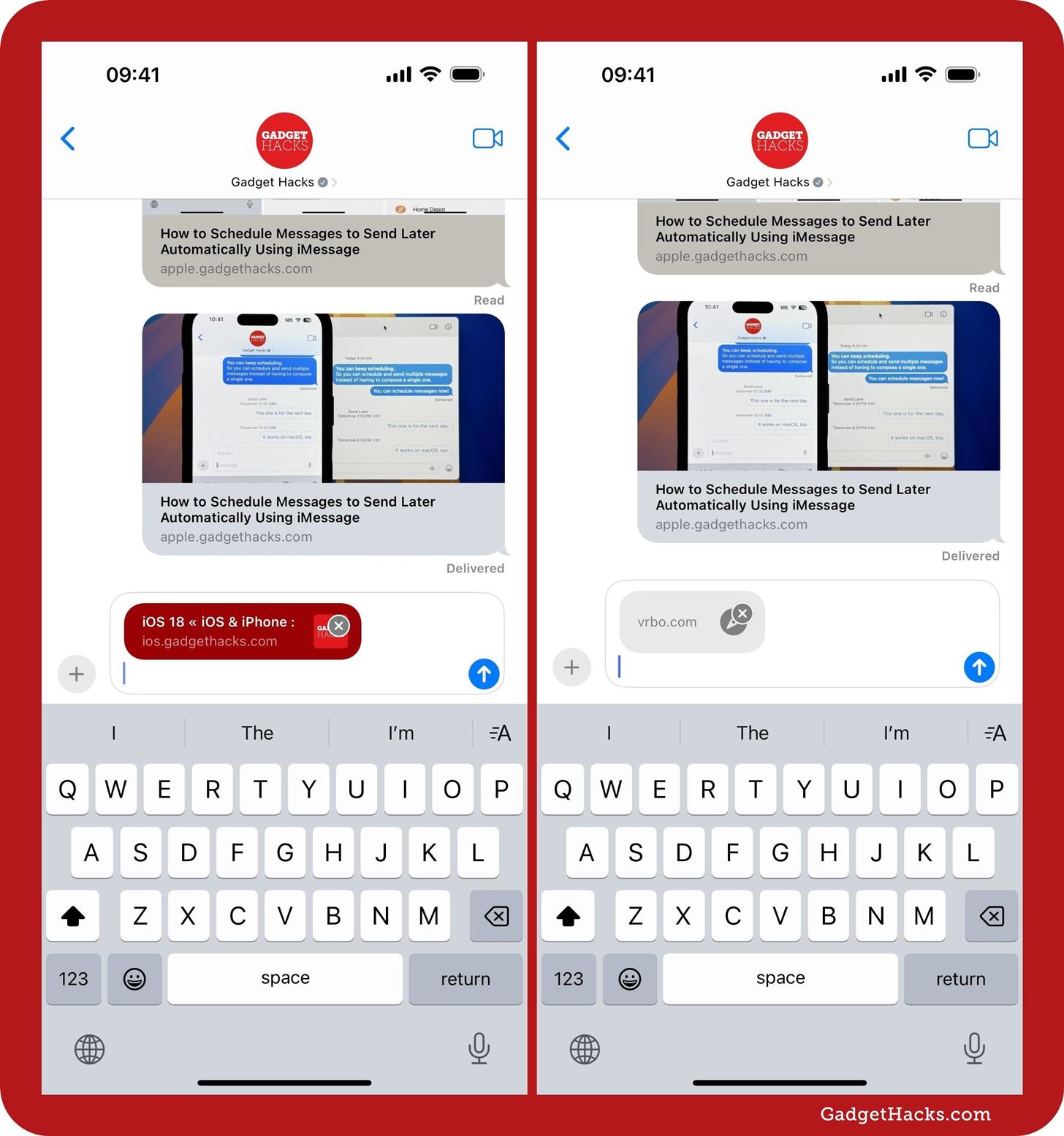 Apple Messages Lets You Switch Rich Link Previews and Use Plain Text URLs for Webpages More Easily — Here's How