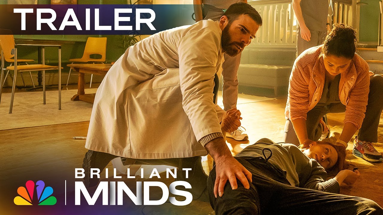 Zachary Quinto is Eccentric Dr. Wolf in NBCâs New Medical Drama Brilliant Minds | Official Trailer - YouTube