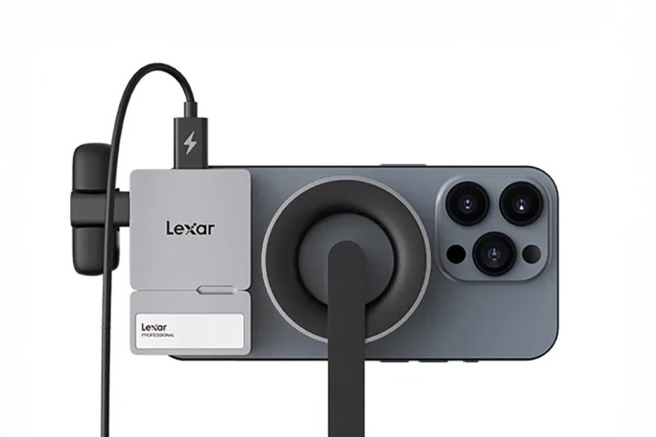 Lexar iPhone videography kit.